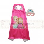 Anna and Elsa cape with mask